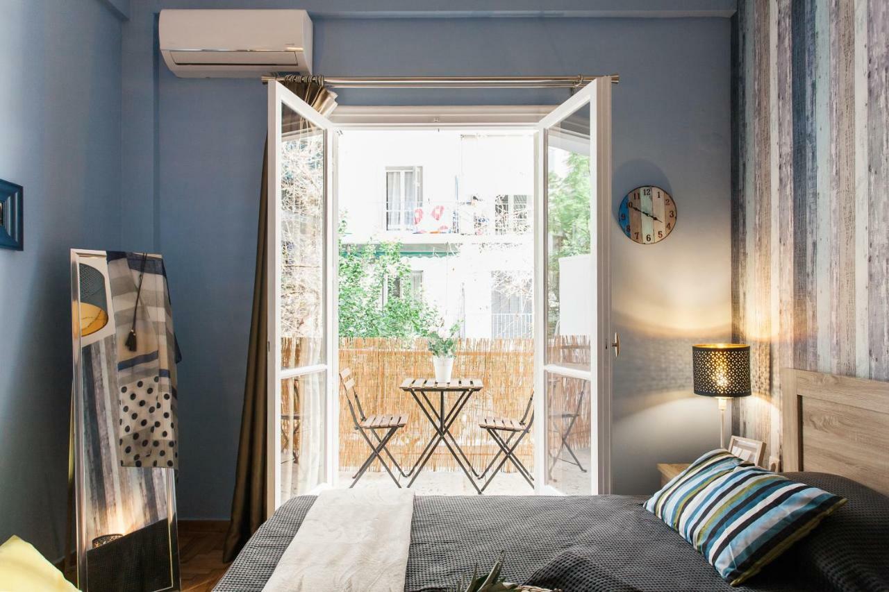 Central, Quiet, Cozy, Very Clean Private Apartment Close To Acropolis Athena Bagian luar foto