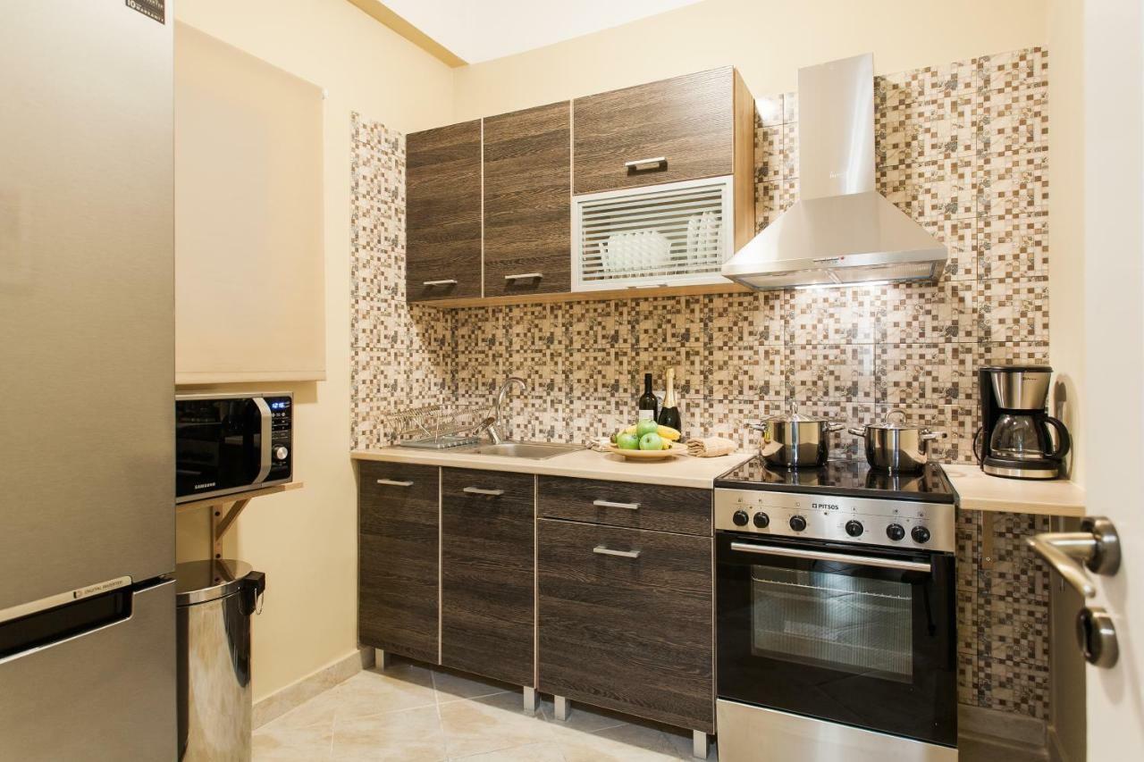 Central, Quiet, Cozy, Very Clean Private Apartment Close To Acropolis Athena Bagian luar foto